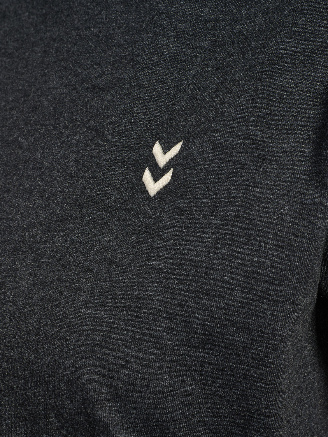 hmlPULSE W T-SHIRT, DARK GREY MELANGE, packshot