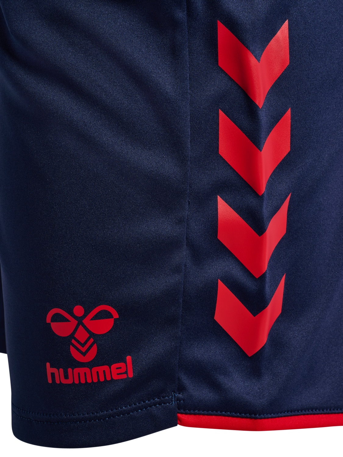 hmlCORE 2.0 SHORTS WOMAN, MARINE/TRUE RED, packshot