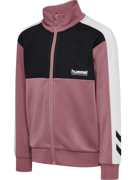 hmlJR COLORBLOCK TRACKSUIT, WISTFUL MAUVE, packshot