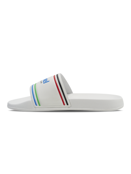 POOL SLIDE RT, WHITE/MULTICOLOR, packshot