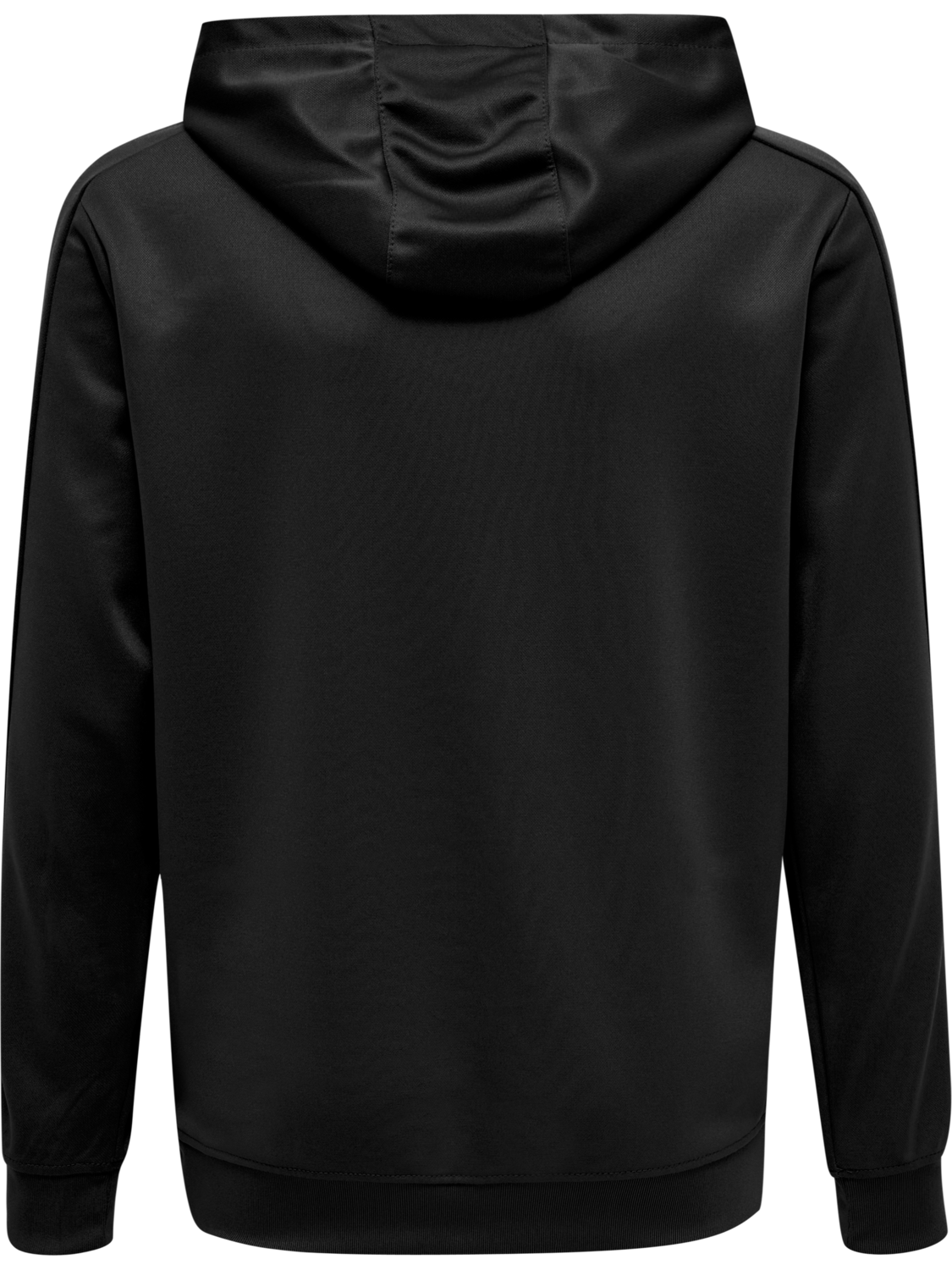 hmlPROMO KIDS POLY HOODIE, BLACK, packshot
