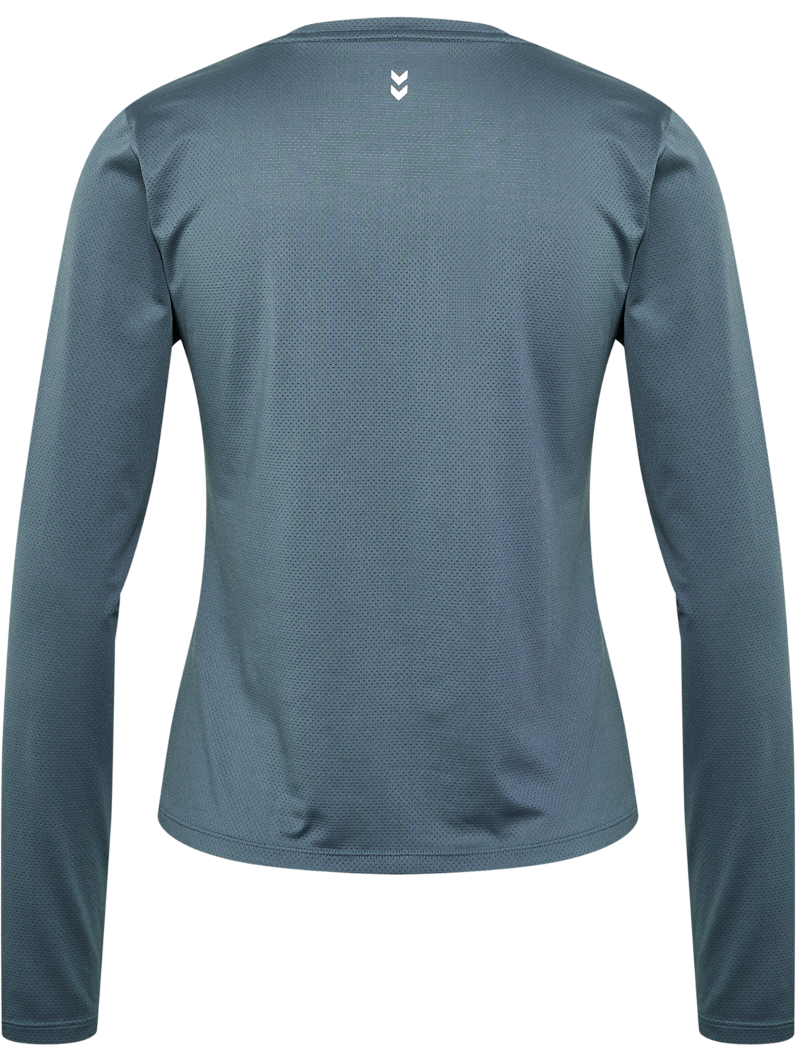 hmlMT AURA MESH T-SHIRT L/S, STORMY WEATHER, packshot