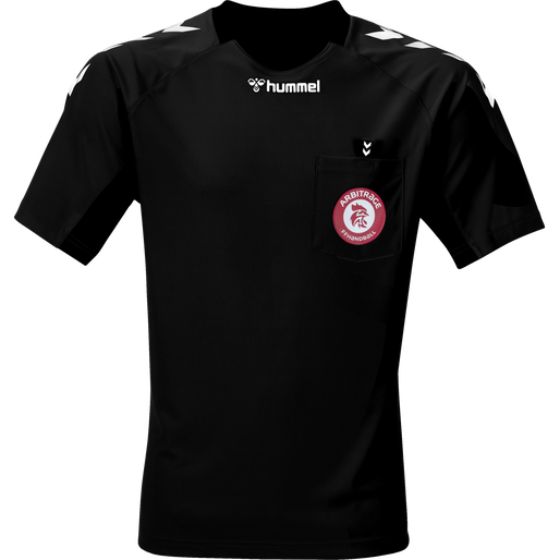 FFHB REFEREE YOUTH JERSEY S/S, BLACK FFHB REFEREE YOUTH JERSEY S/S, BLACK, packshot