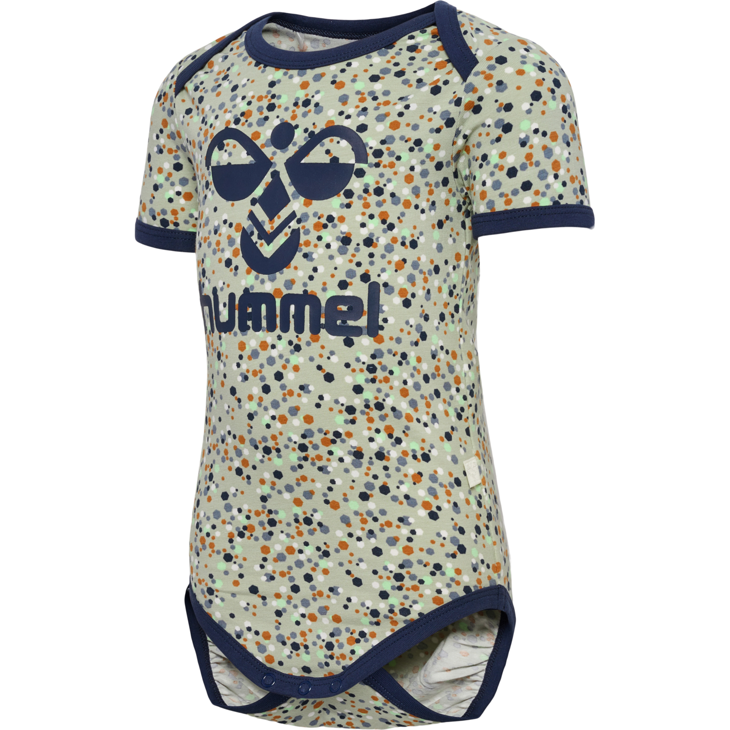 hmlMADS AOP BODY S/S, DESERT SAGE, packshot