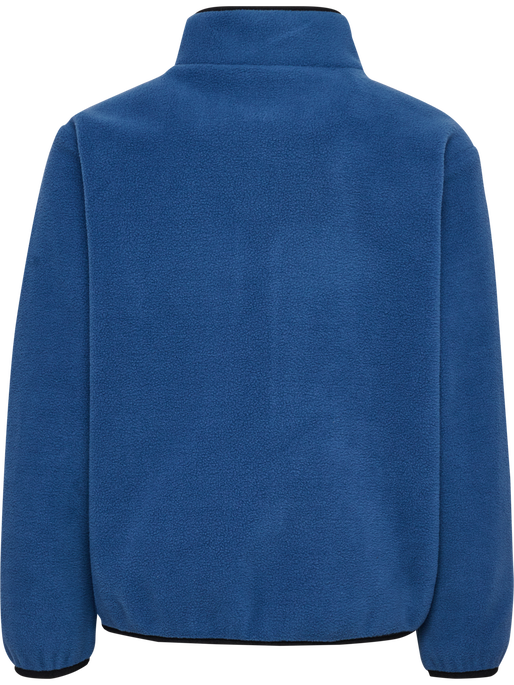 hmlJR FLEECE ZIP JACKET, TRUE NAVY, packshot