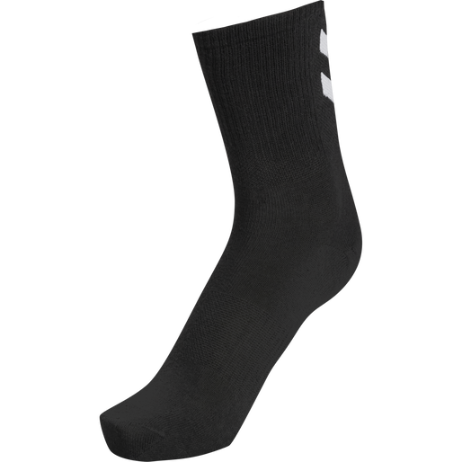 hmlCHEVRON 6-PACK SOCKS, BLACK/BLACK hmlCHEVRON 6-PACK SOCKS, BLACK/BLACK, packshot