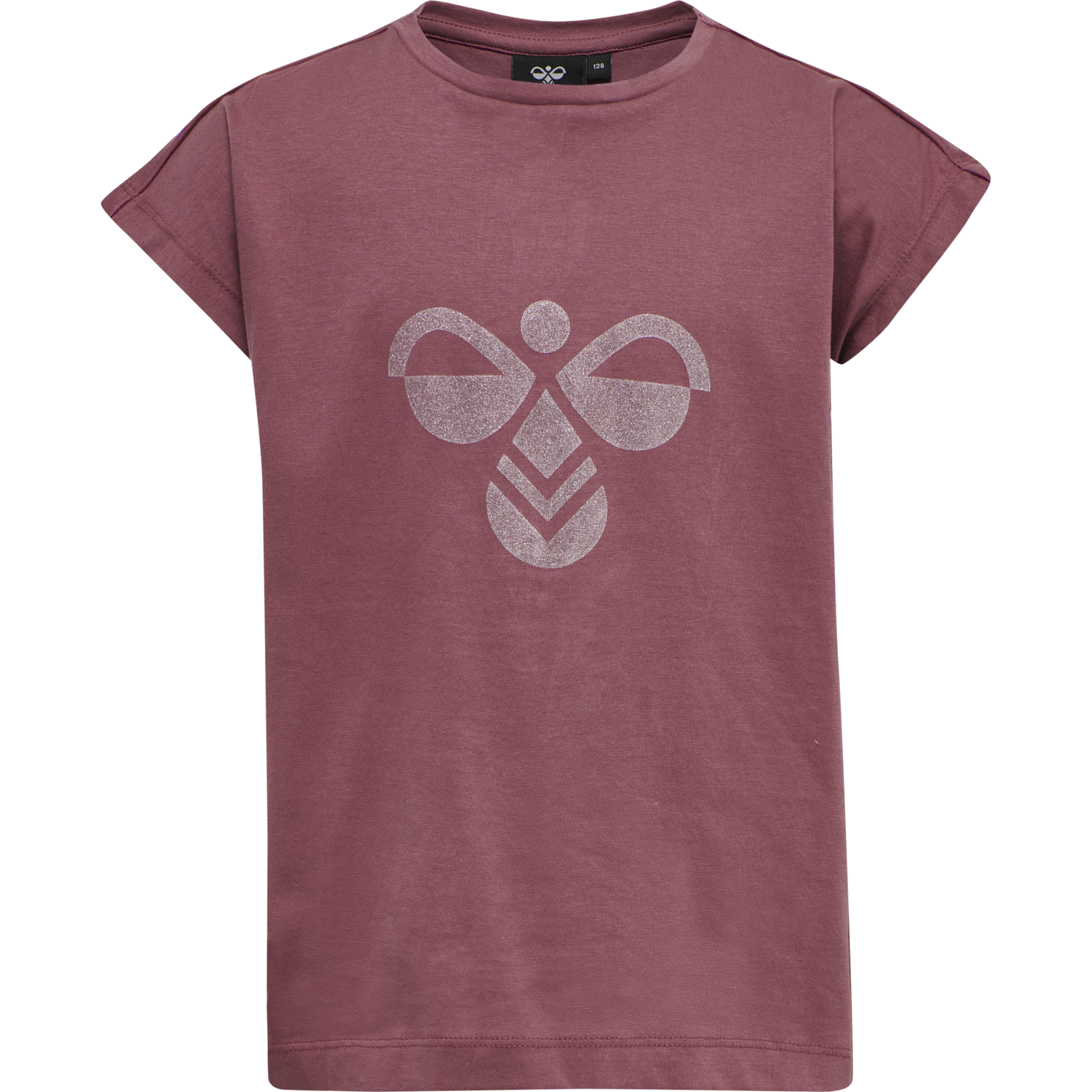 hmlDIEZ T-SHIRT S/S, ROAN ROUGE, packshot