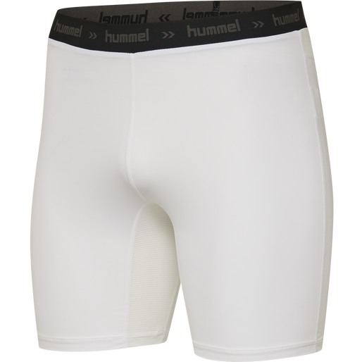 HML FIRST PERFORMANCE TIGHT SHORTS, WHITE, packshot