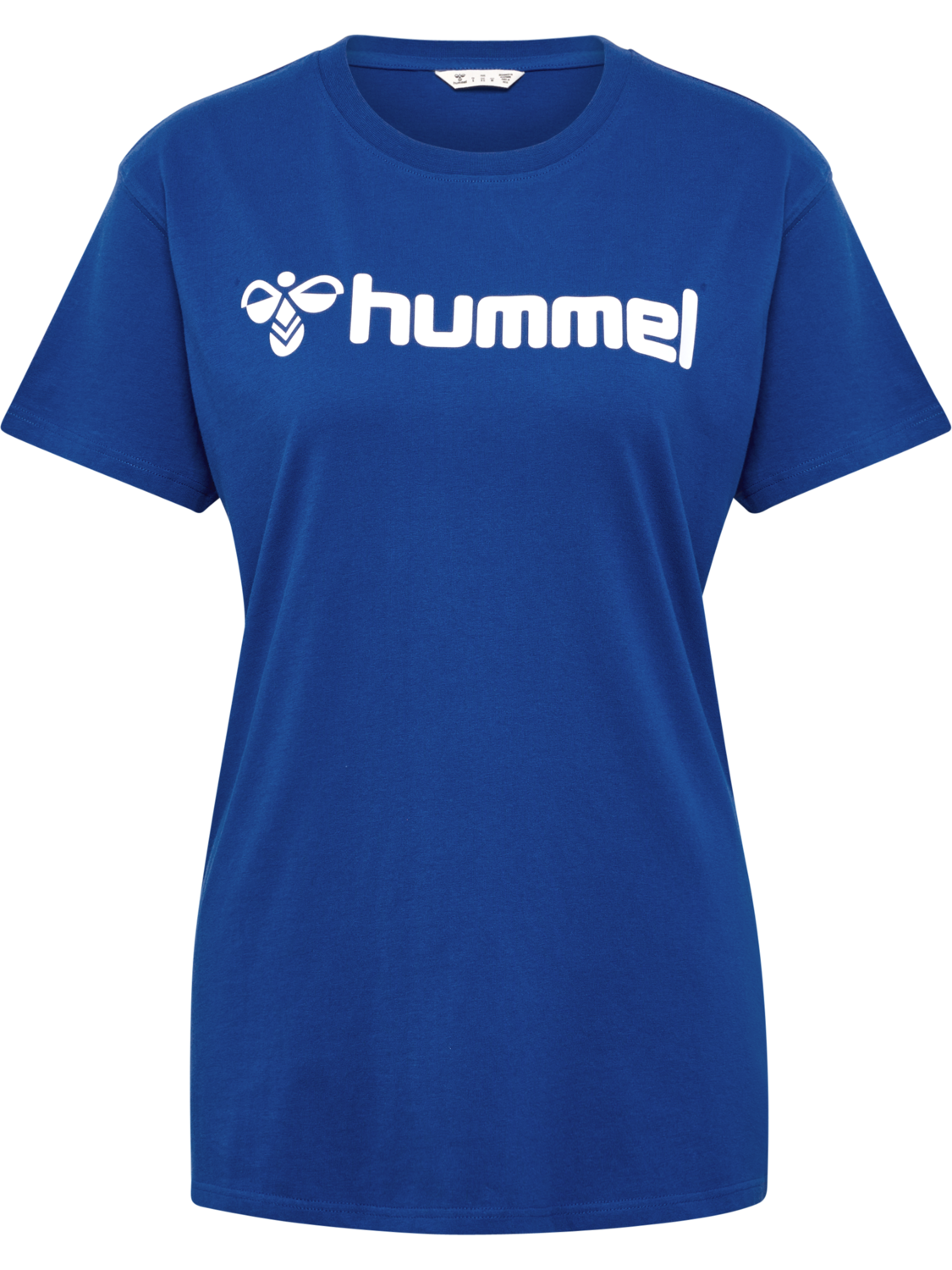 hmlGO 2.0 LOGO T-SHIRT S/S WOMAN, TRUE BLUE, packshot