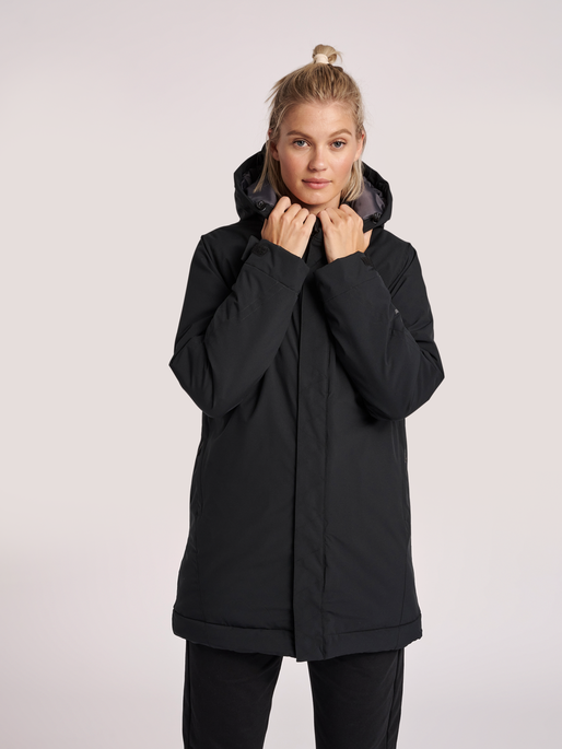 hummel NORTH PARKA JACKET WOMAN - BLACK | hummel.fr