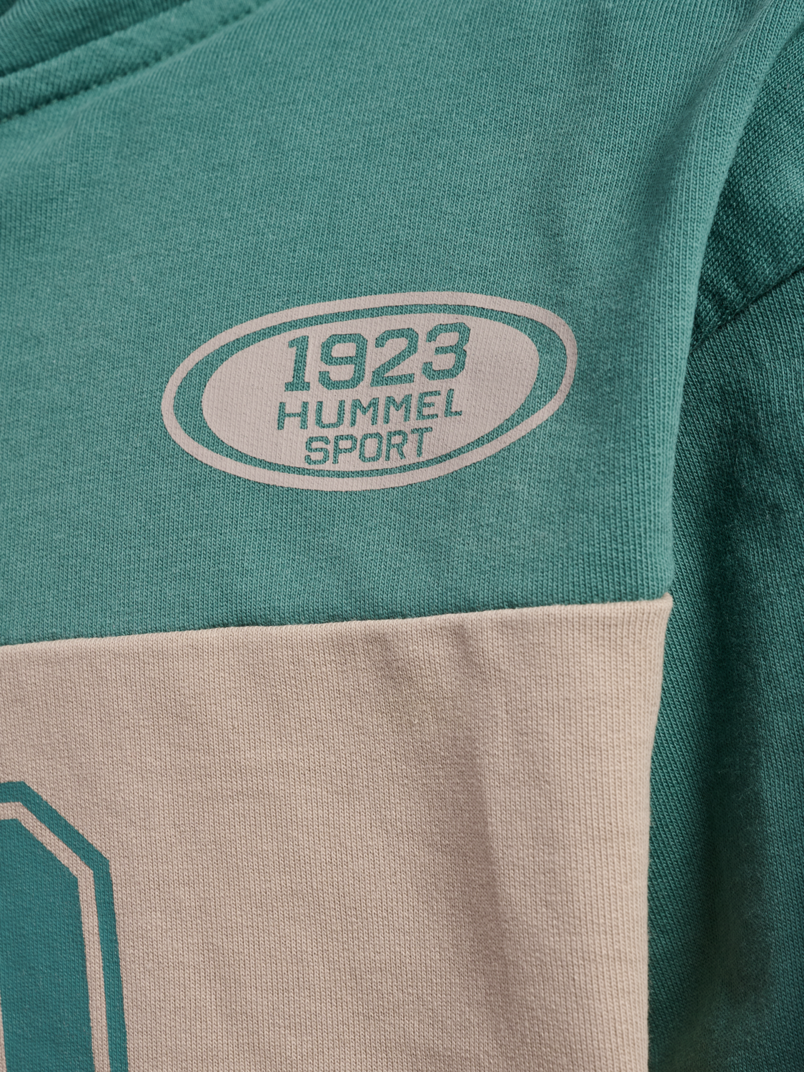 hmlTIMMI HALF ZIP SWEAT, BLUE SPRUCE, packshot