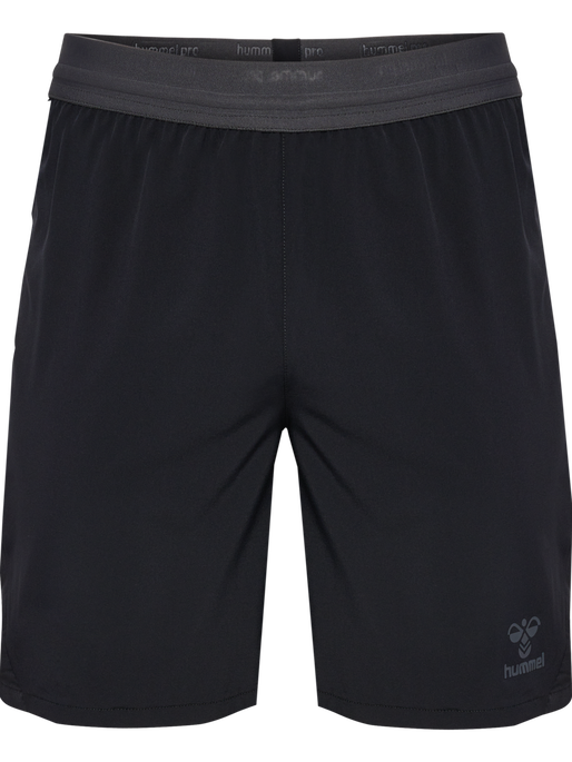 hmlPRO TRAINING SHORTS, BLACK, packshot
