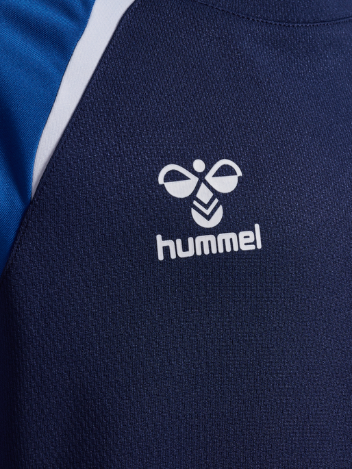 hmlLEAD 2.0 CREW SWEAT KIDS, MARINE/TRUE BLUE hmlLEAD 2.0 CREW SWEAT KIDS, MARINE/TRUE BLUE, packshot
