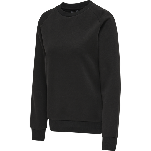 hmlRED CLASSIC SWEATSHIRT WOMAN, BLACK, packshot
