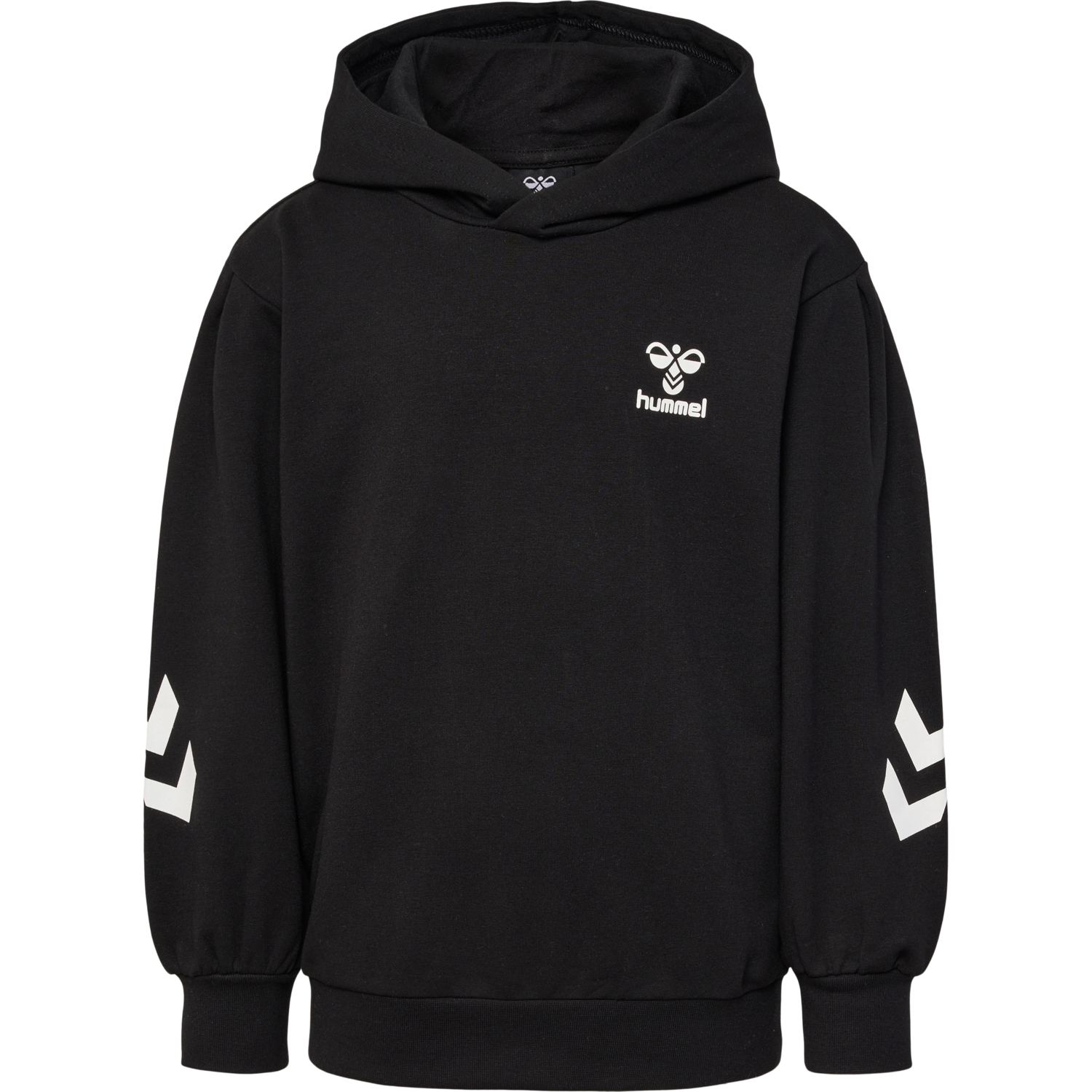 hmlDUE HOODIE, BLACK, packshot
