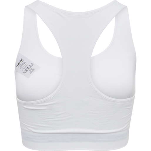 hmlTIF SEAMLESS SPORTS TOP, WHITE, packshot