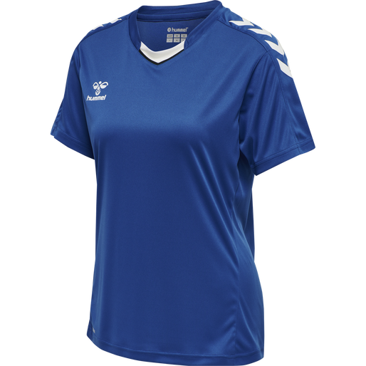 hmlCORE XK POLY JERSEY S/S WOMAN, TRUE BLUE hmlCORE XK POLY JERSEY S/S WOMAN, TRUE BLUE, packshot