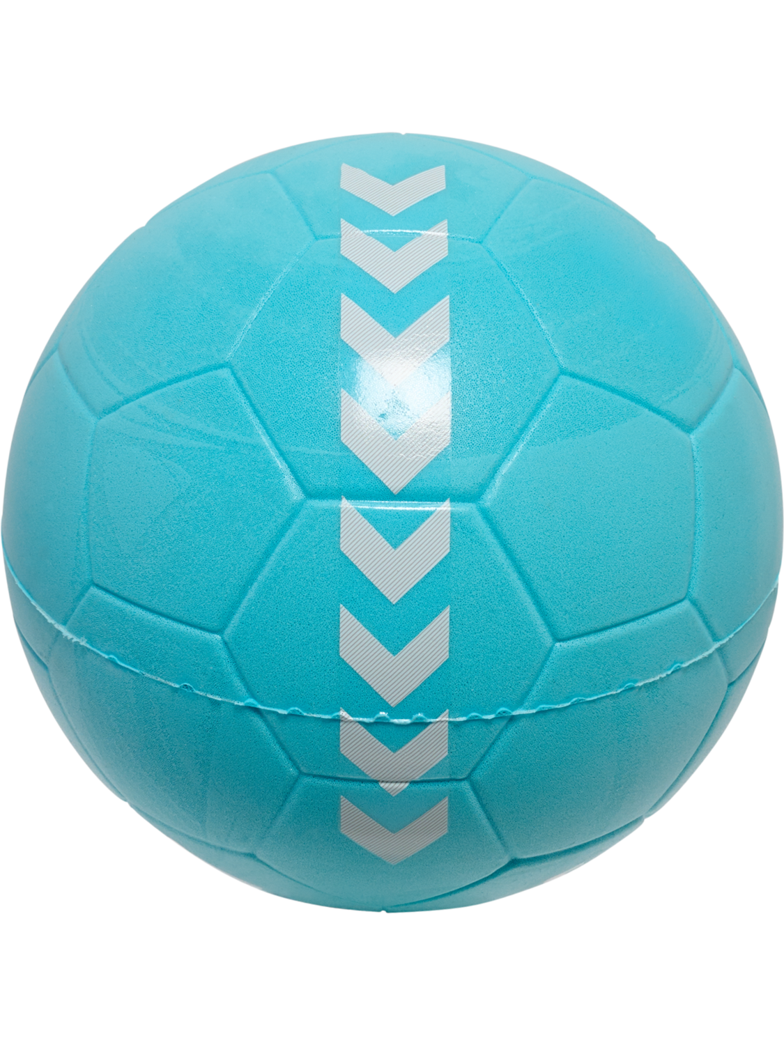 HMLSPUME KIDS, TURQUOISE/WHITE, packshot