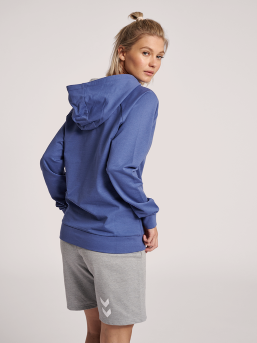 HMLGO COTTON LOGO HOODIE WOMAN, 8241, model