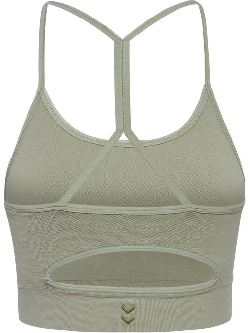 hmlHIIT SEAMLESS BRA, SEAGRASS, packshot