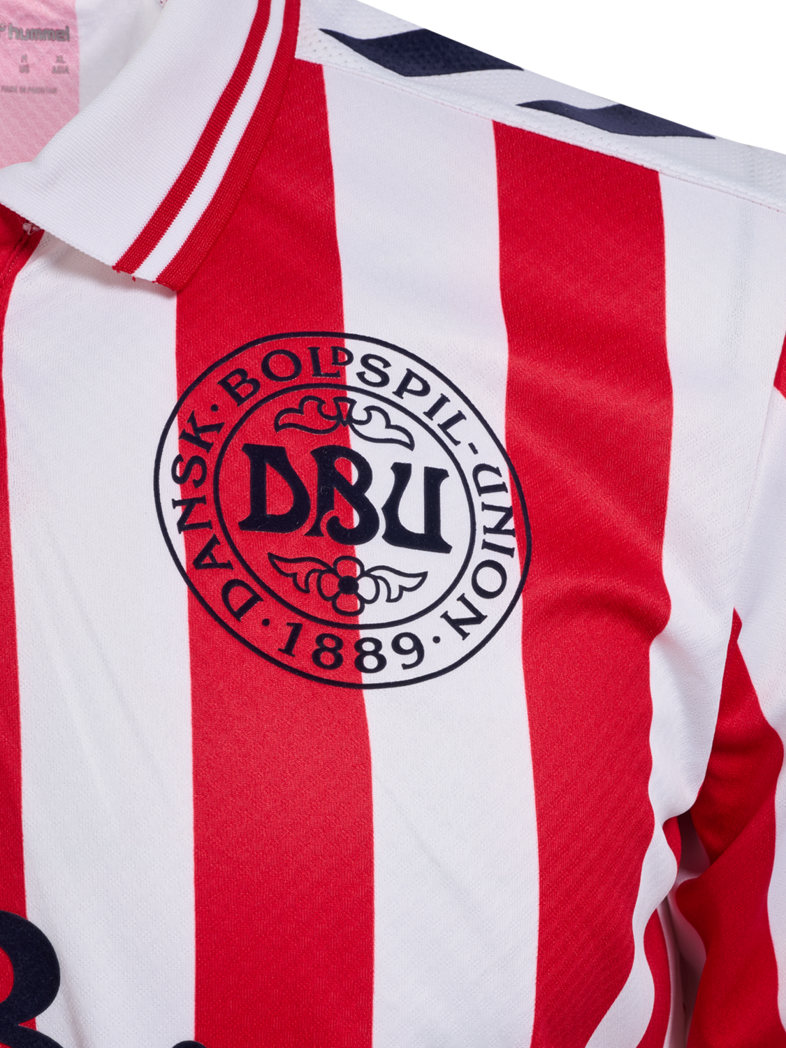 DBU 26 PRE GAME JERSEY L/S, TANGO RED/WHITE, packshot