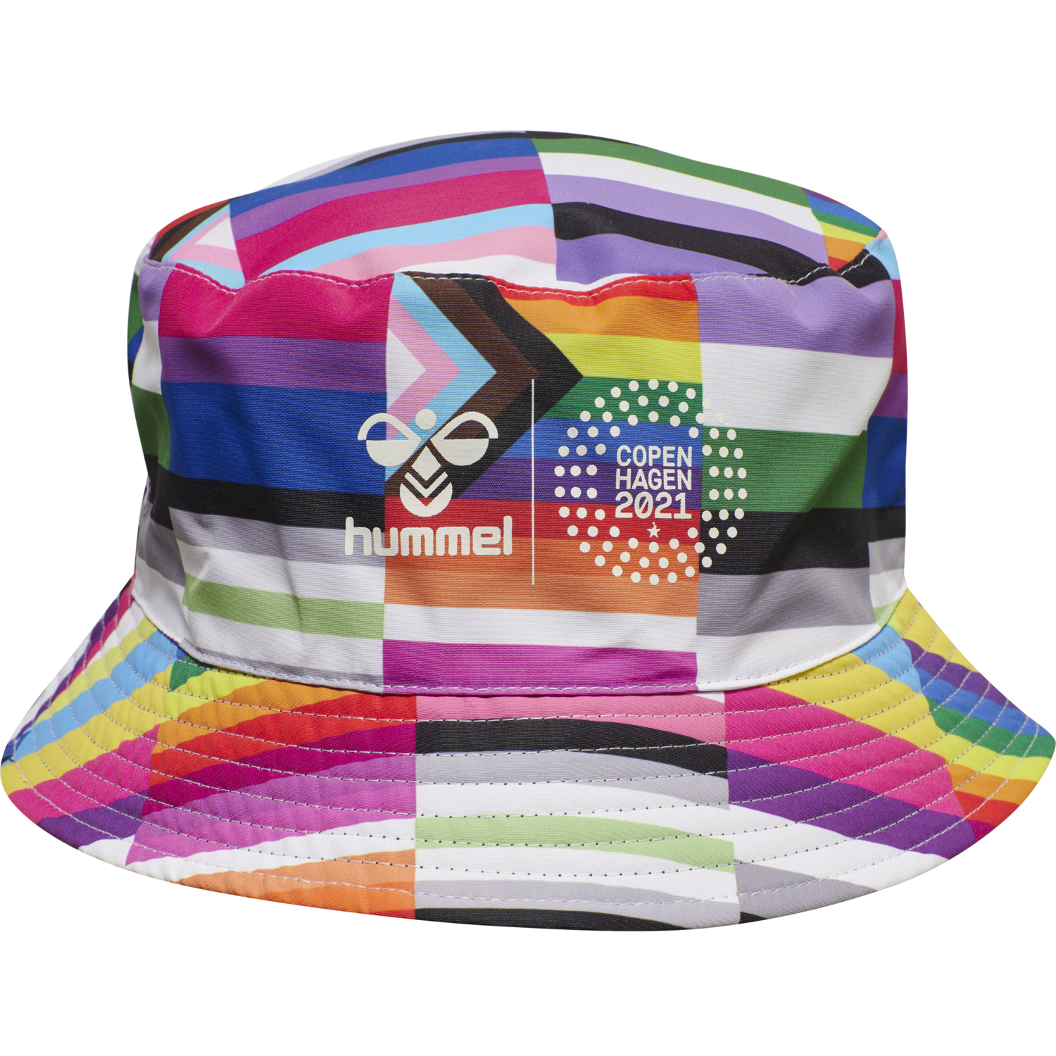 hmlFLAG REVERSIBLE BUCKET HAT, 2081, packshot