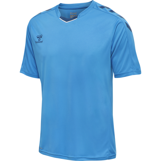 hmlCORE XK POLY JERSEY S/S, BLUE DANUBE hmlCORE XK POLY JERSEY S/S, BLUE DANUBE, packshot