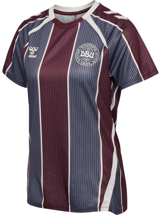DBU WOMAN 25 PRE GAME JERSEY S/S, MULTI COLOUR, packshot