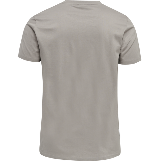 hmlMOVE GRID COTTON T-SHIRT S/S, ASH, packshot