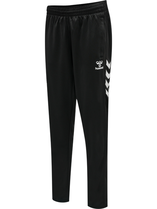 hmlCORE VOLLEY POLY PANTS SHORT, BLACK, packshot