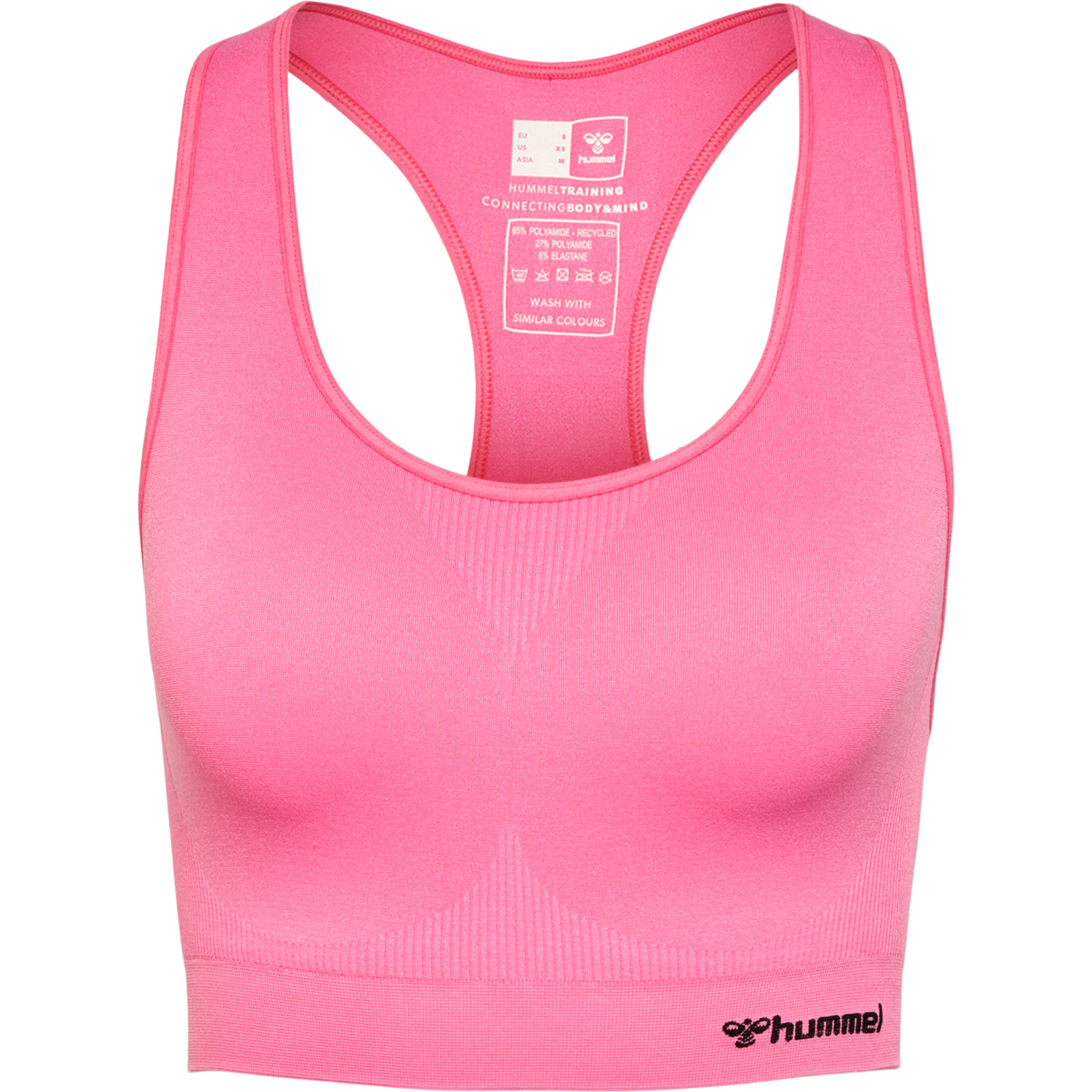 hmlTIF SEAMLESS SPORTS TOP, AZALEA PINK, packshot
