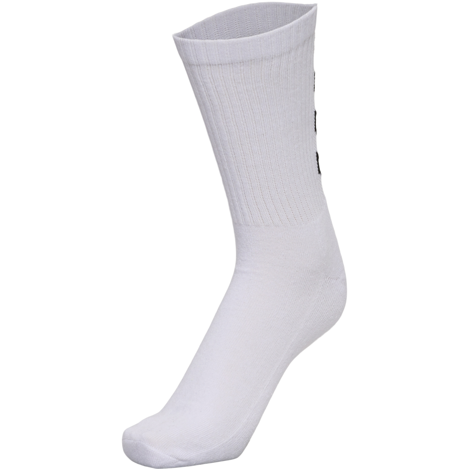 FUNDAMENTAL 3-PACK SOCK, WHITE, packshot