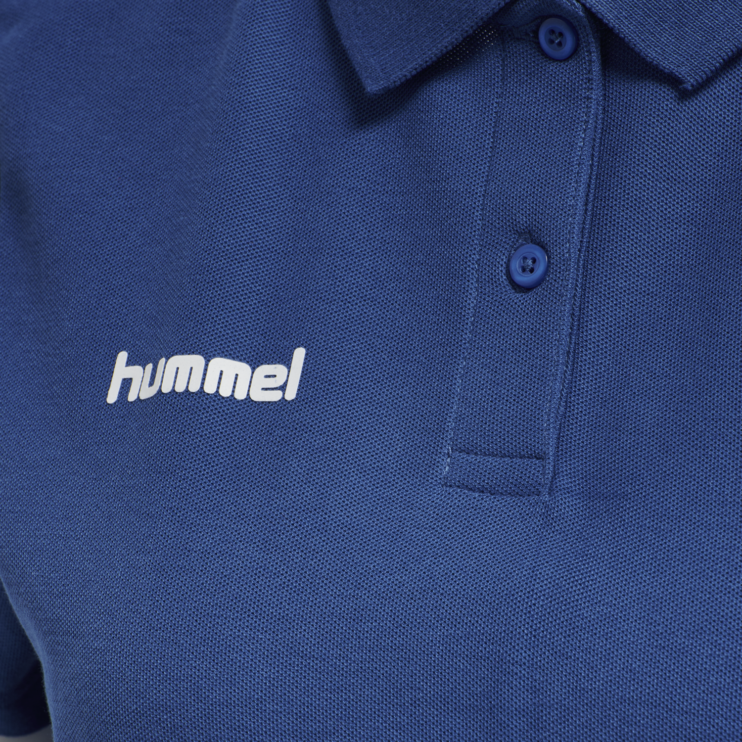 HMLGO COTTON POLO WO, TRUE BLUE, packshot