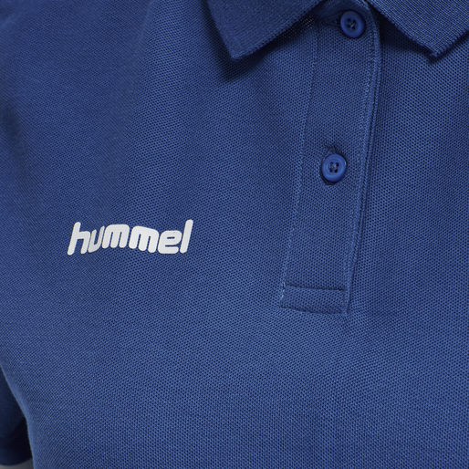 HMLGO COTTON POLO WO, TRUE BLUE, packshot