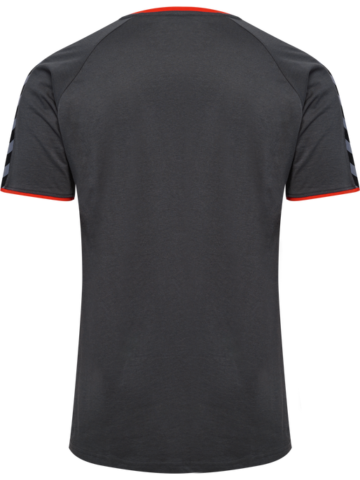 hmlAUTHENTIC TRAINING TEE, ASPHALT hmlAUTHENTIC TRAINING TEE, ASPHALT, packshot