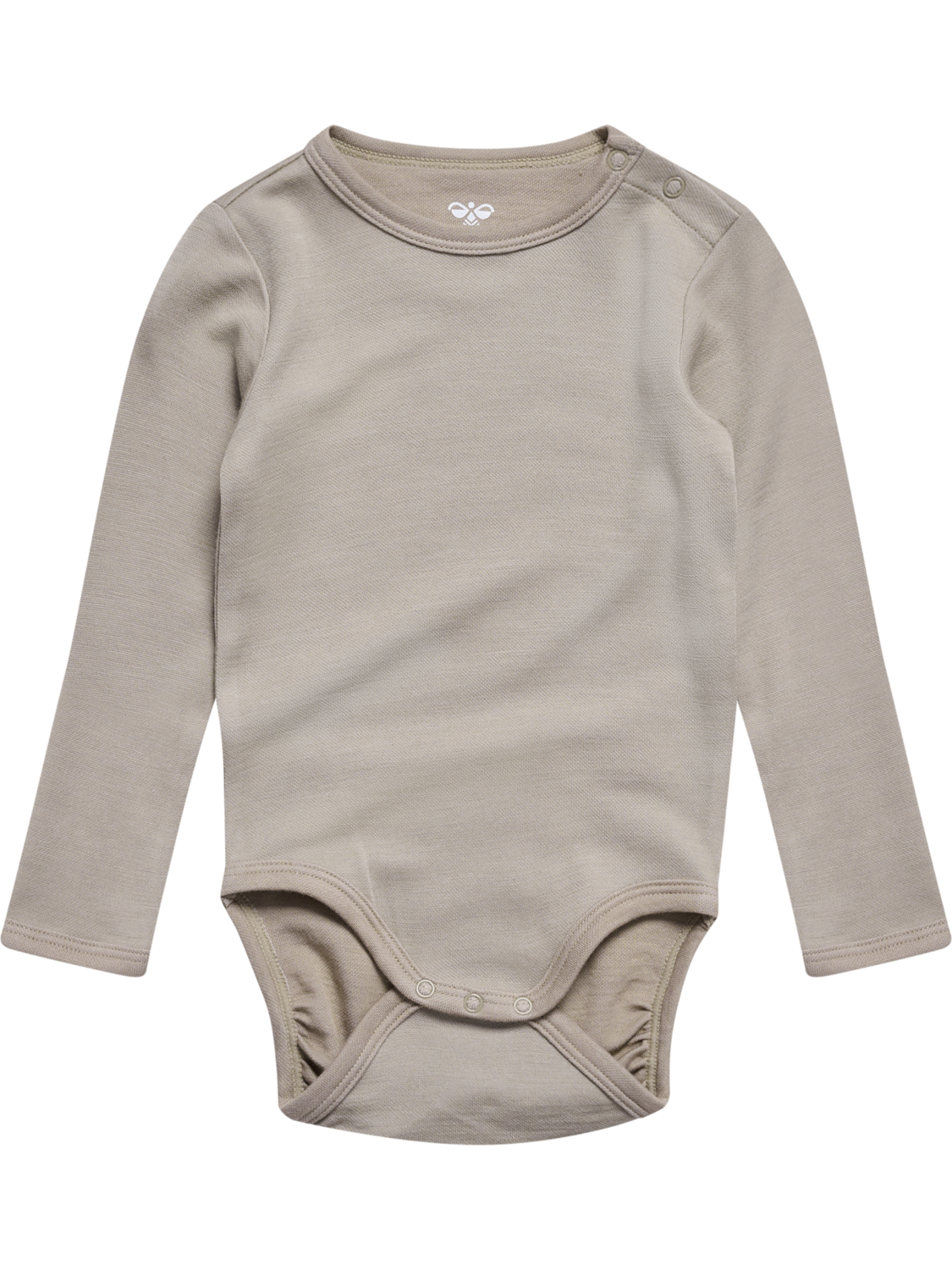 hmlMINI WOOL SOLID BODY L/S, VINTAGE KHAKI, packshot