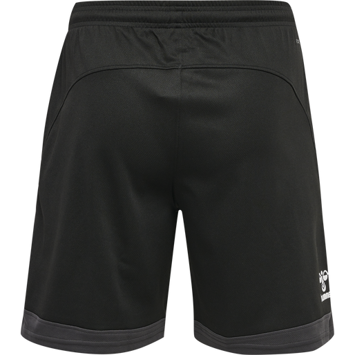 hmlLEAD POLY SHORTS, BLACK hmlLEAD POLY SHORTS, BLACK, packshot