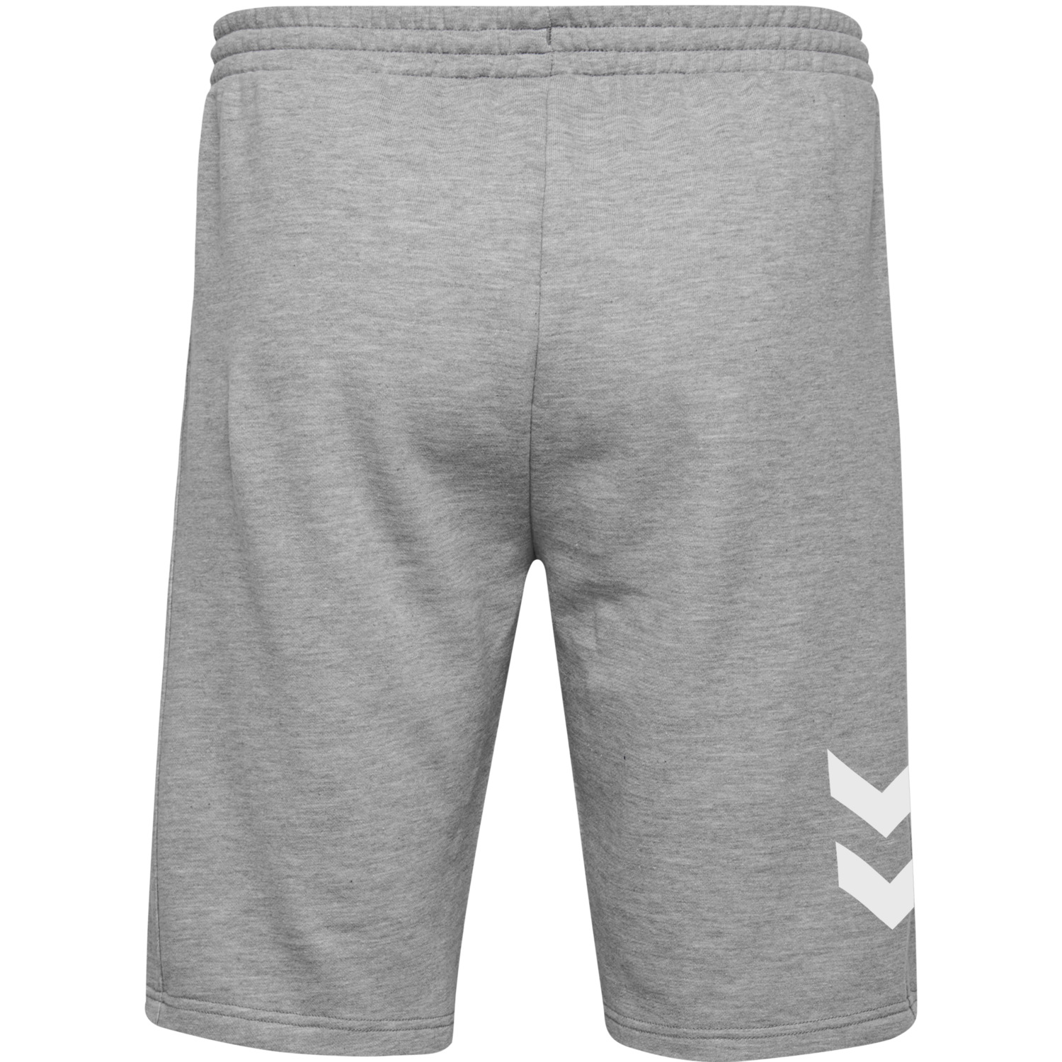 hmlGO KIDS COTTON BERMUDA SHORTS, GREY MELANGE, packshot
