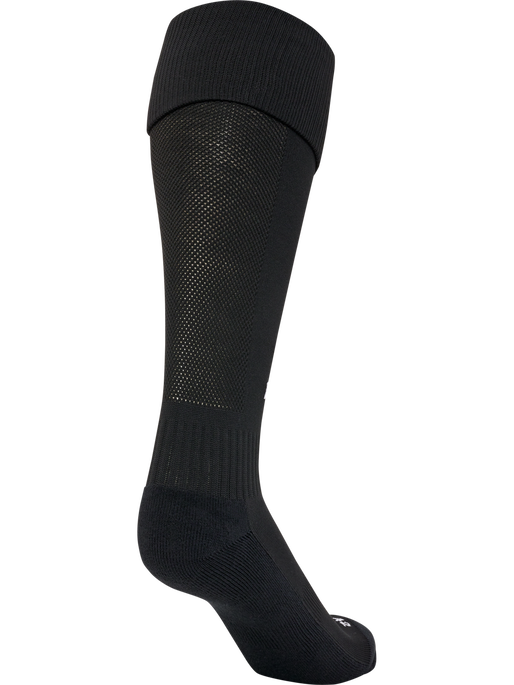 hmlESSENTIAL FOOTBALL SOCKS, BLACK/WHITE, packshot