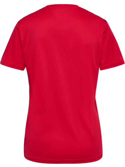 hmlAUTHENTIC PL JERSEY S/S WOMAN, TRUE RED hmlAUTHENTIC PL JERSEY S/S WOMAN, TRUE RED, packshot