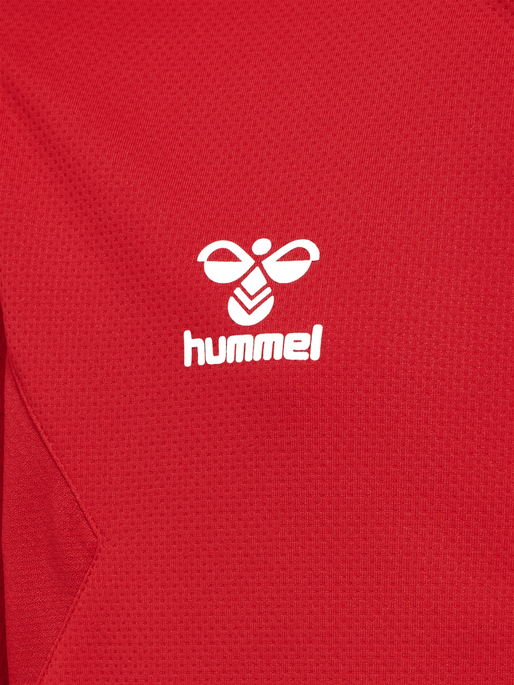 hmlAUTHENTIC PL ZIP JACKET KIDS, TRUE RED, packshot