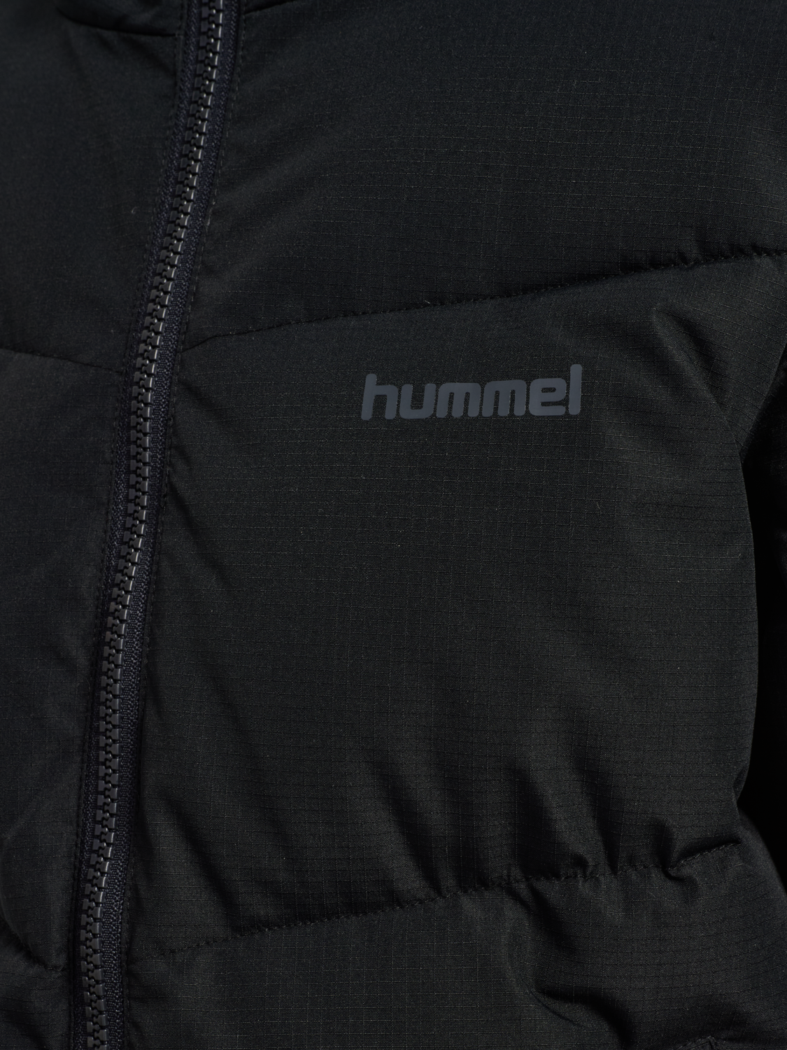 hmlJR PUFFER JACKET, BLACK, packshot