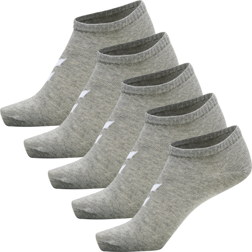hmlMATCH ME SOCK 5-PACK, GREY MELANGE, packshot