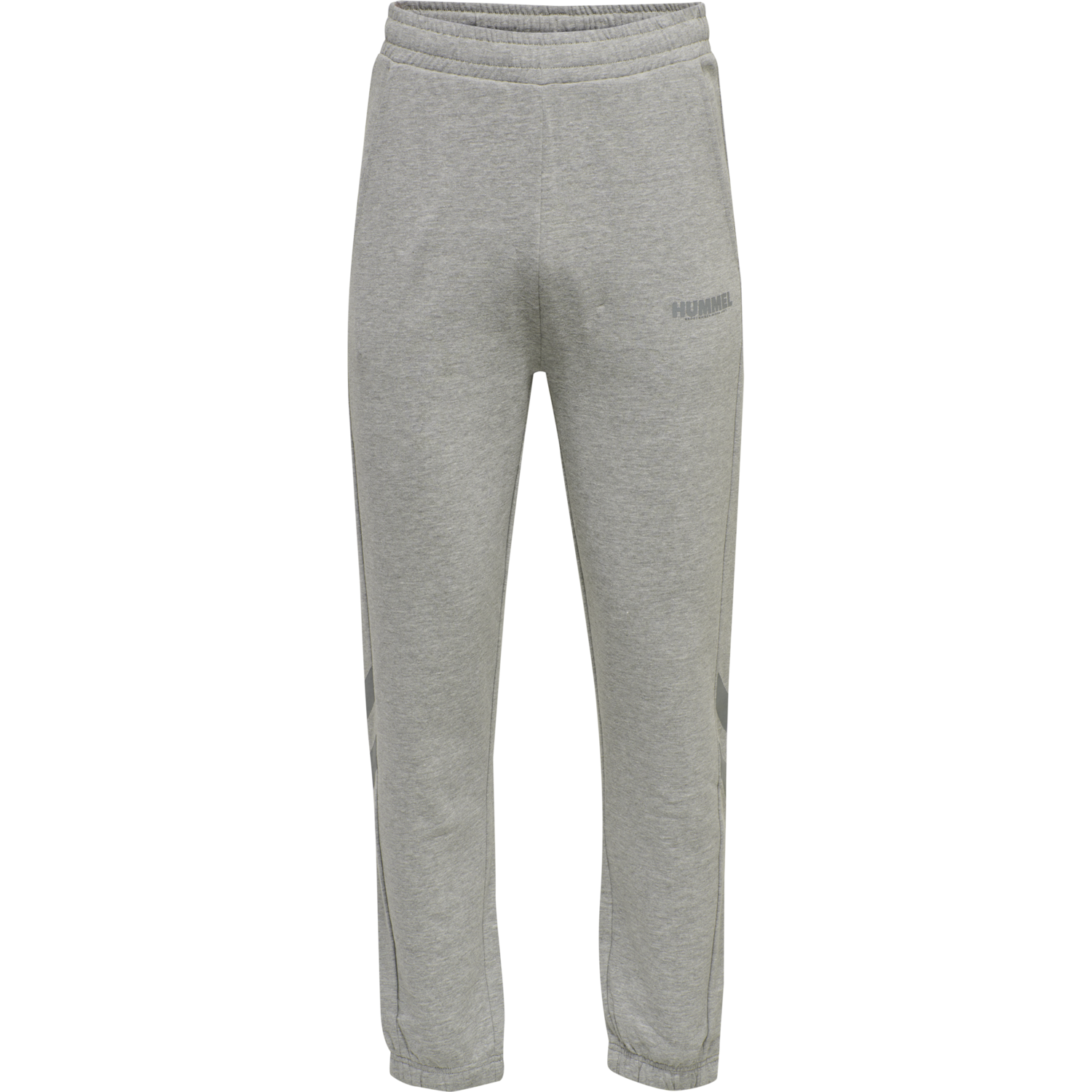 hmlLEGACY REGULAR PANTS, GREY MELANGE, packshot
