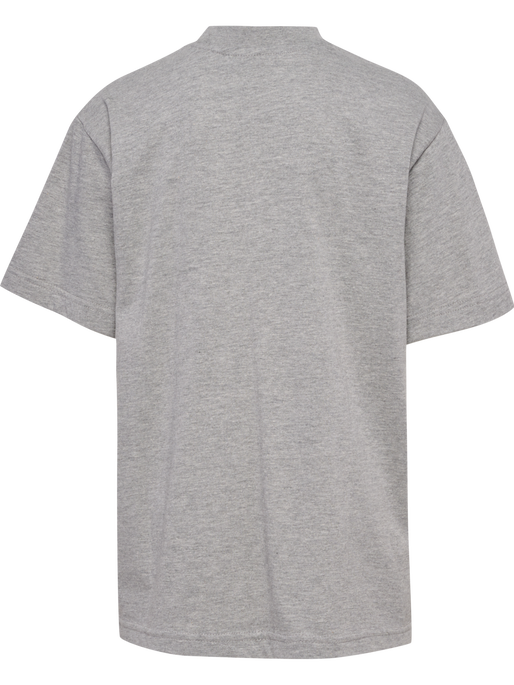 hmlCLEAN T-SHIRT S/S, GREY MELANGE, packshot
