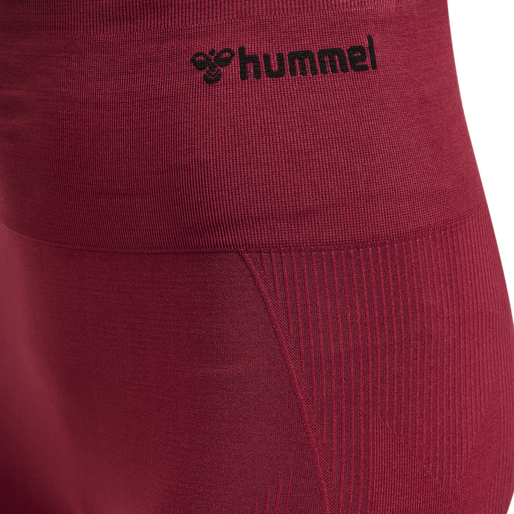 hmlTIF SEAMLESS HIGH WAIST TIGHTS, CABERNET, packshot