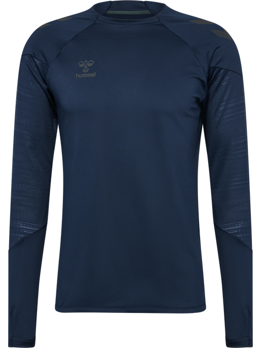hmlPRO TRAINING CREW SWEAT, MARINE, packshot