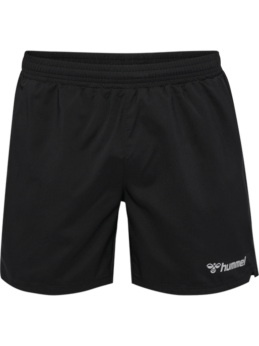 hmlRUN SHORTS, BLACK hmlRUN SHORTS, BLACK, packshot