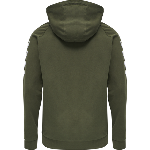 HMLGO COTTON HOODIE, GRAPE LEAF HMLGO COTTON HOODIE, GRAPE LEAF, packshot