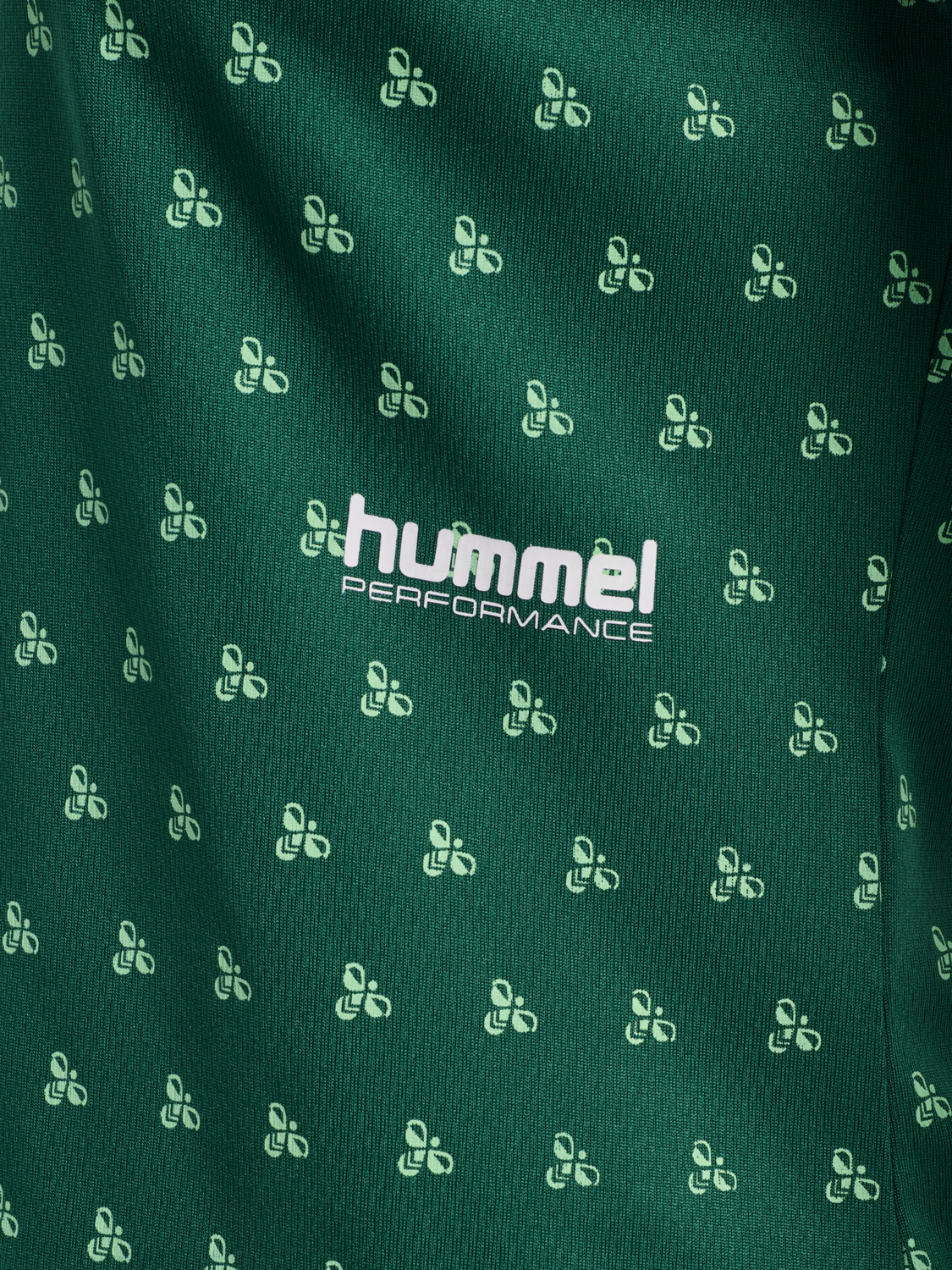 hmlPULSE AOP WORKOUT W T-SHIRT S/S, VERDANT GREEN, packshot